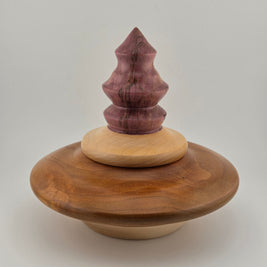 Sm Cherry/Maple Vessel - Red Top