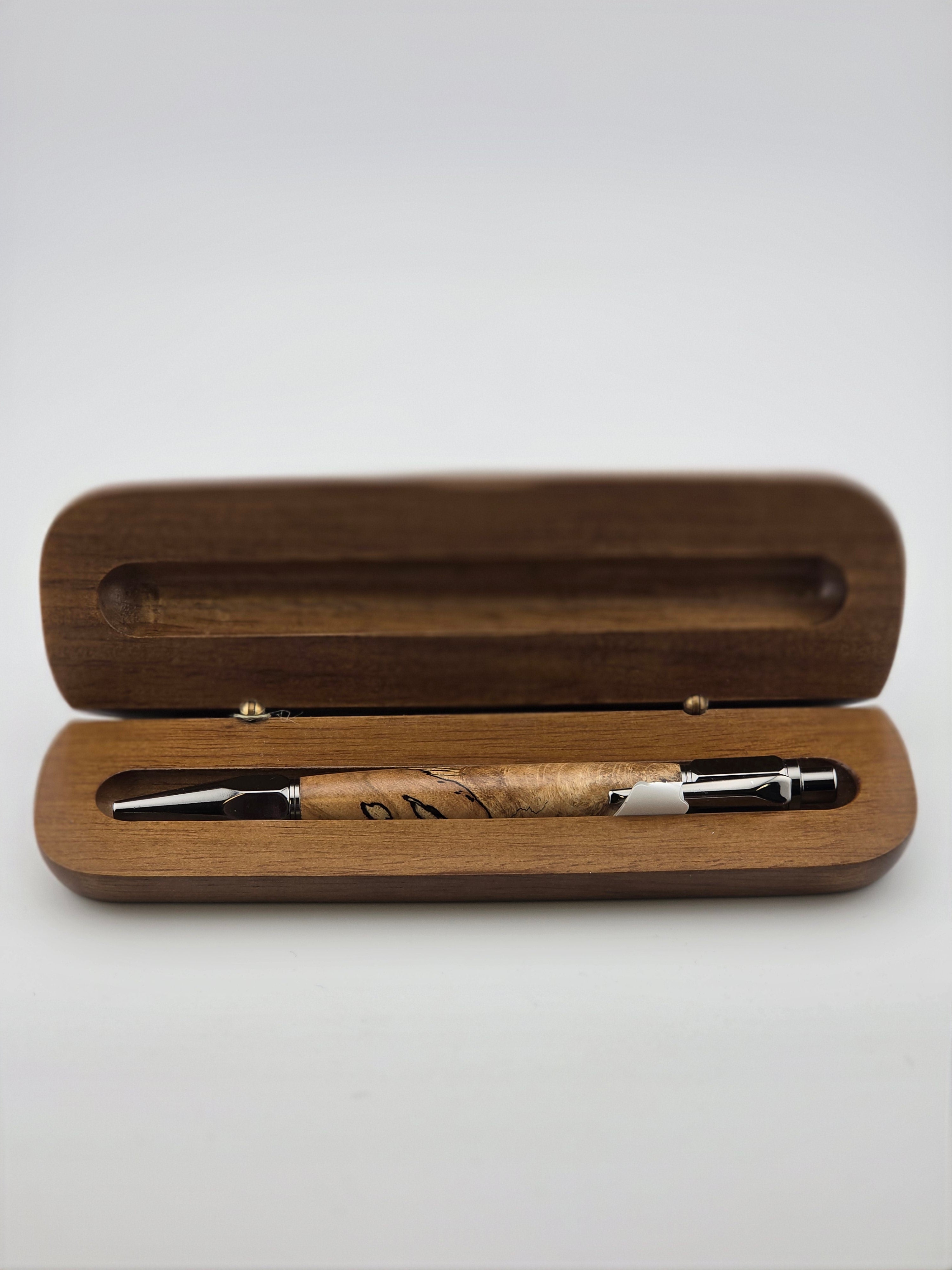 TE-14 SMVC Spalted Maple Vortex Click Pen