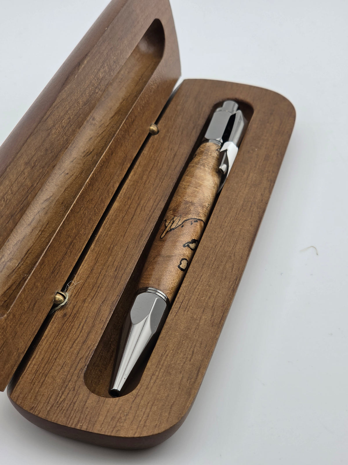 TE-14 SMVC Spalted Maple Vortex Click Pen