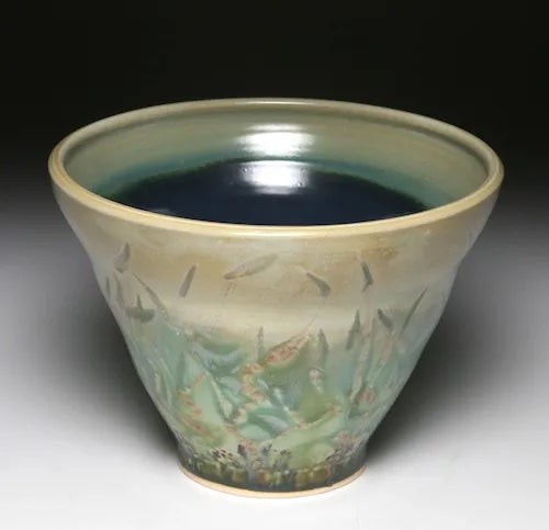 Tall Landscape Bowl