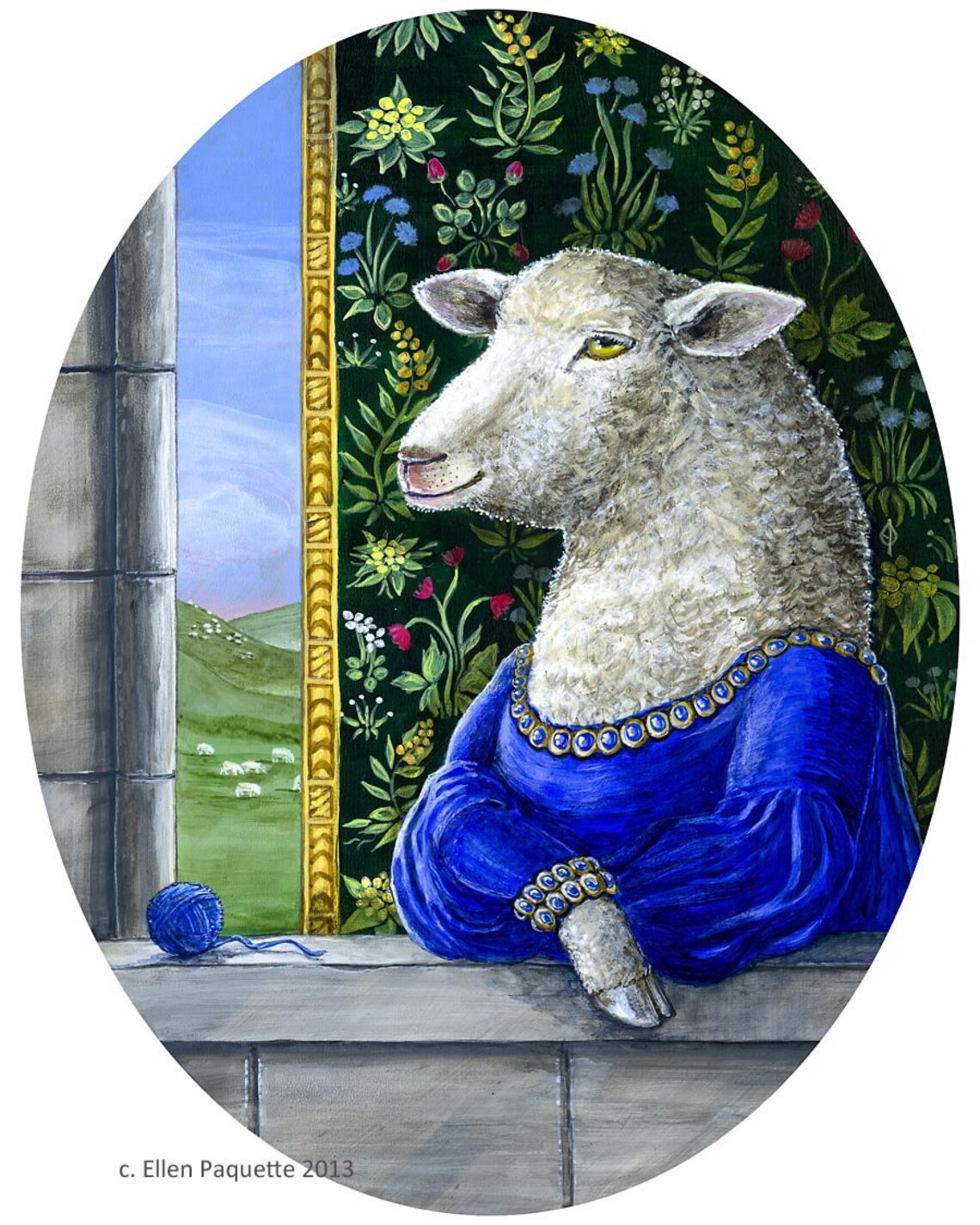 The Shepherdess Print