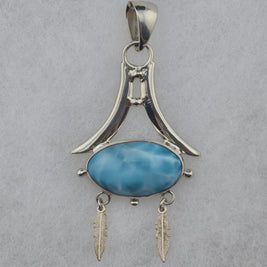 Larimar Pendant