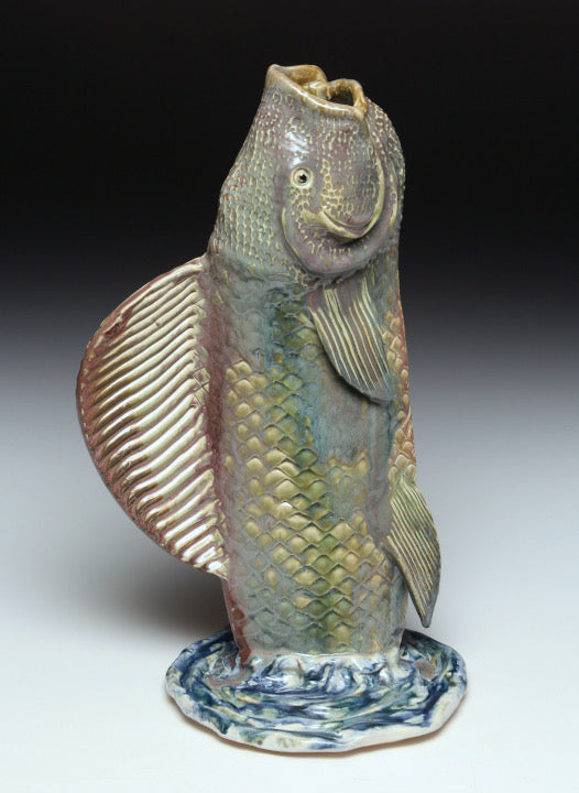 Tall Fish on Water